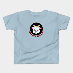 Oh My Goat | Goat Pun Kids T-Shirt